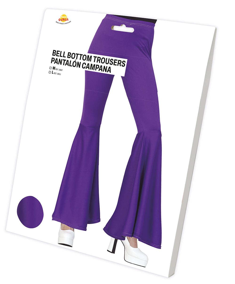 LILAC ELASTIC BELL PANTS
