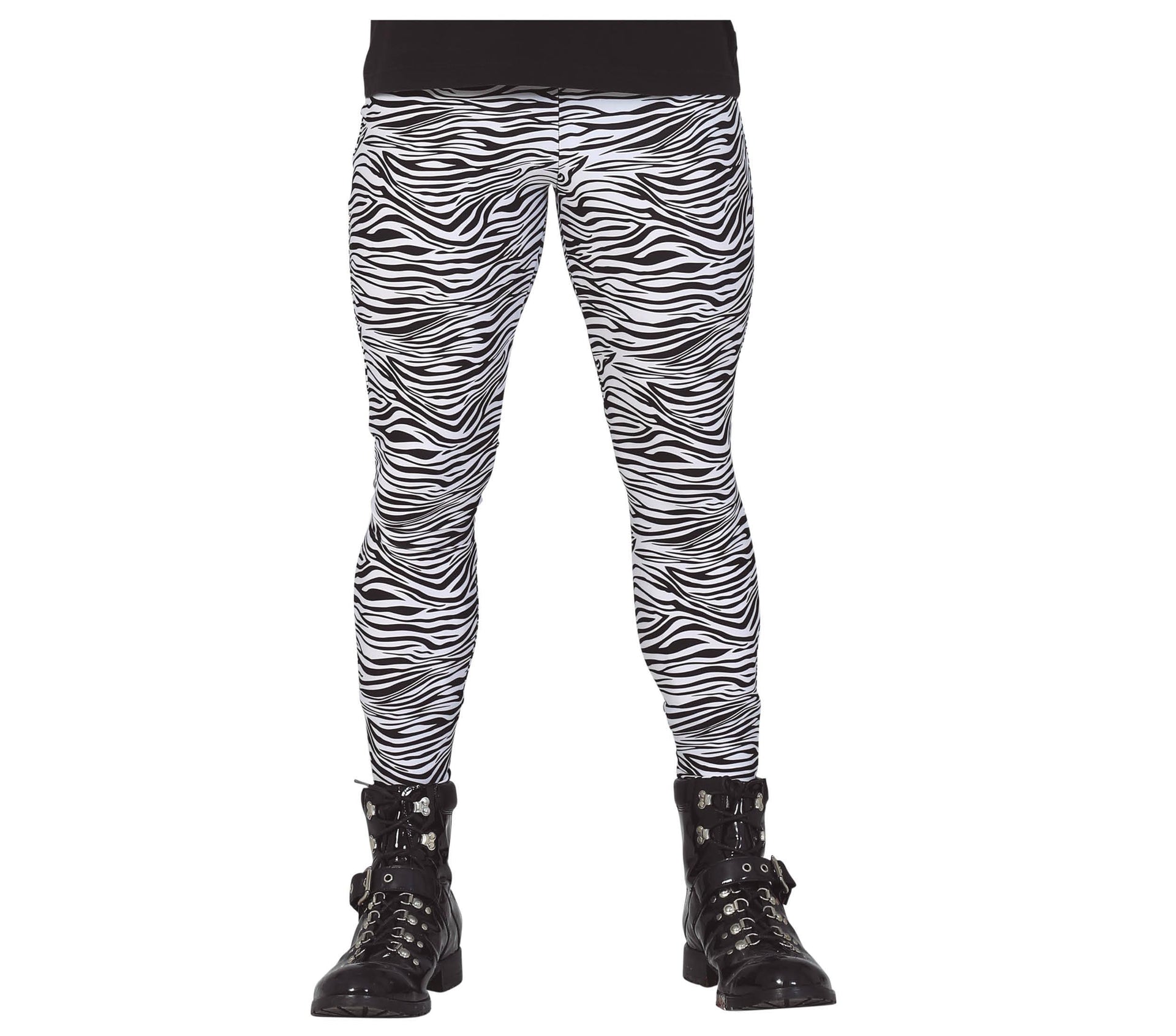 ROCK PANTS WITH ZEBRA PRINT