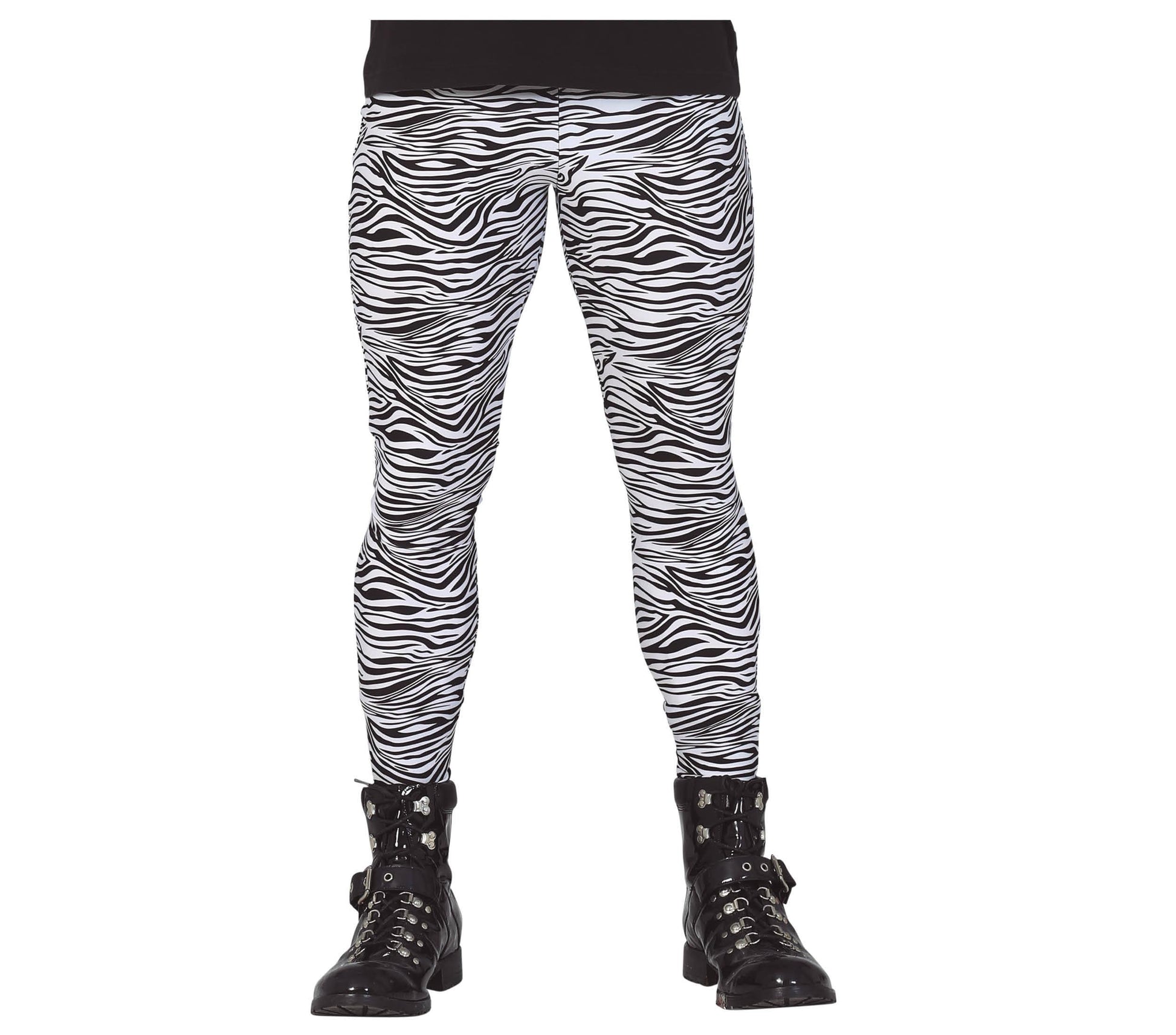 ROCK PANTS WITH ZEBRA PRINT