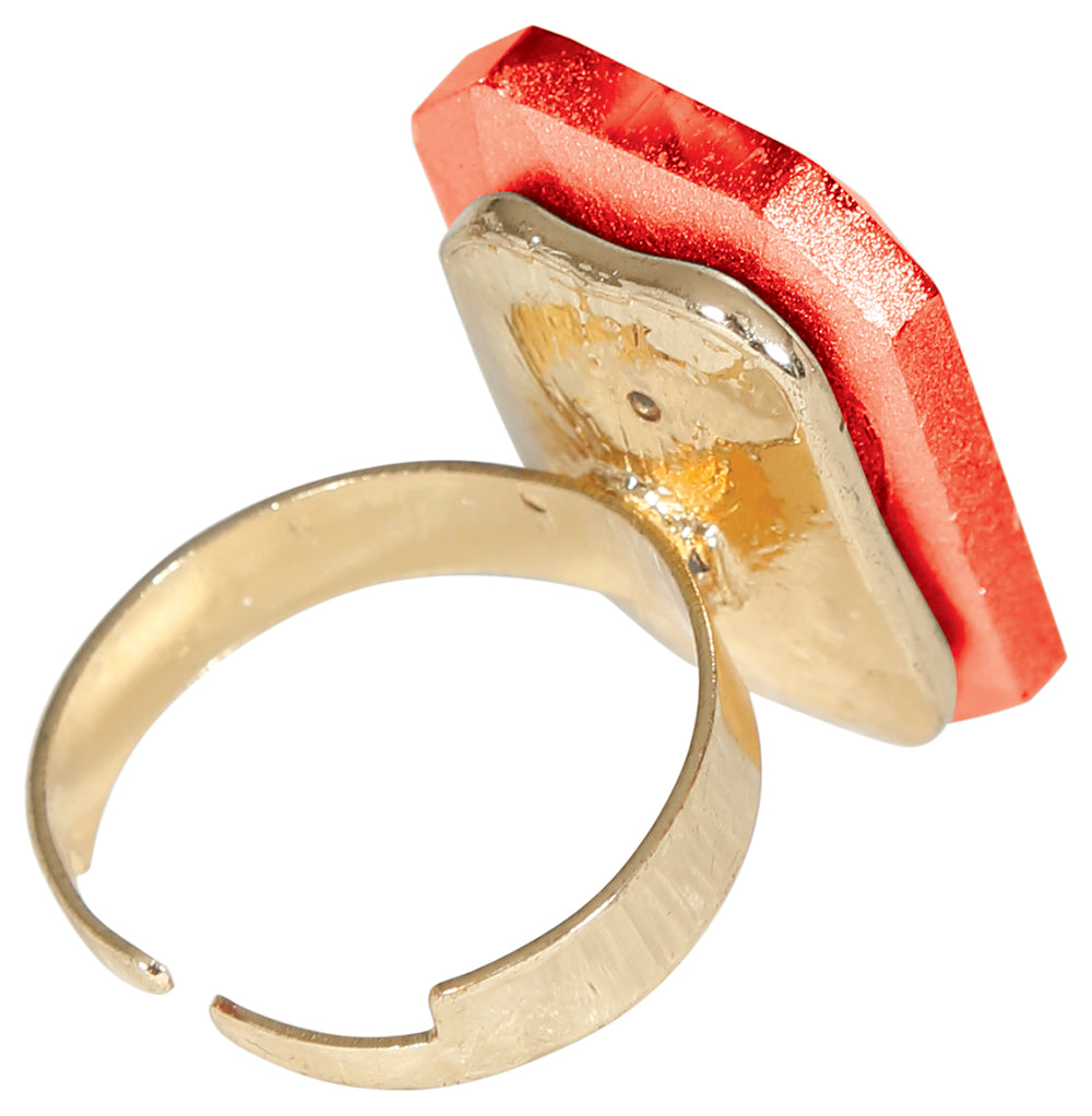 BOX WITH 24 ASSORTED GEMSTONE RINGS