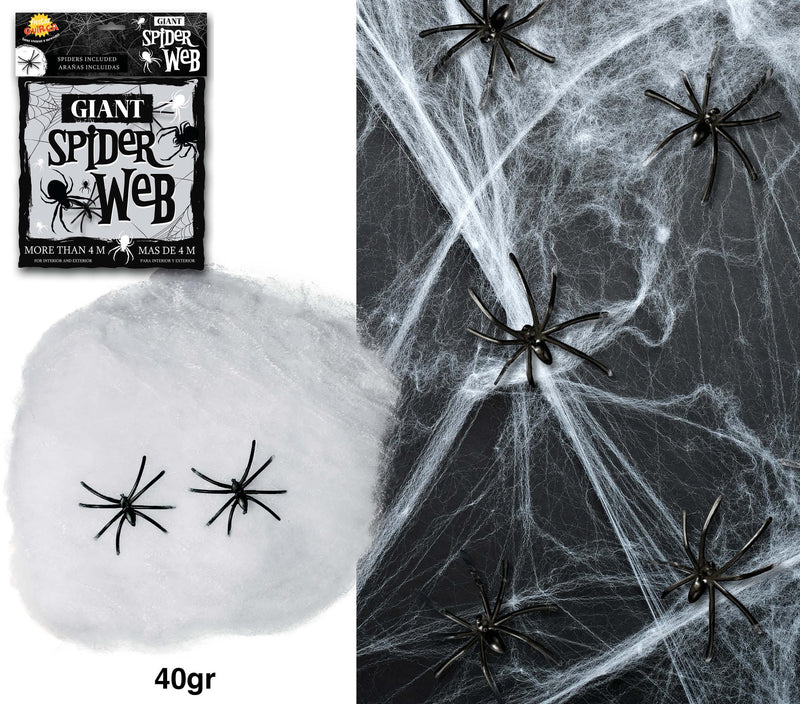 SPIDER WEB BAG, 40 GR., WHITE
