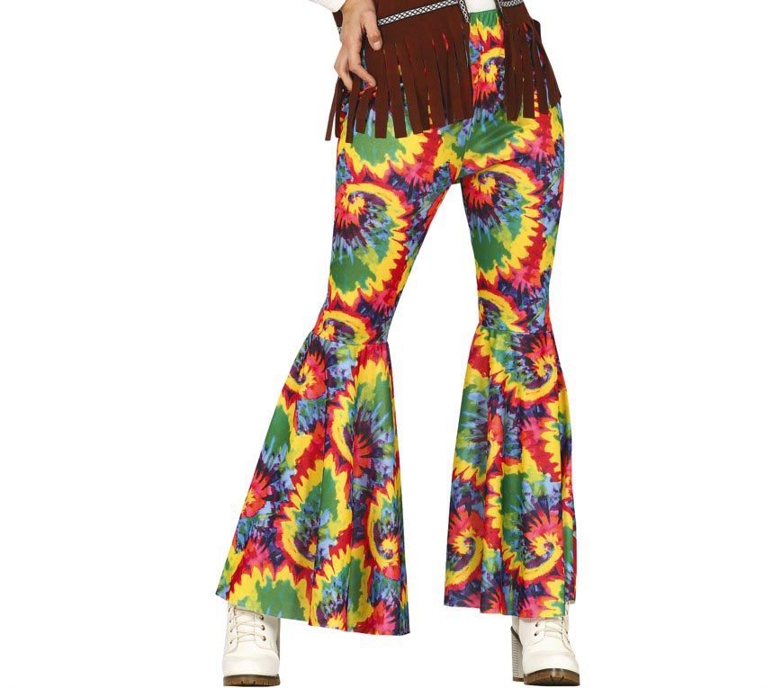 PRINTED HIPPIE PANTS