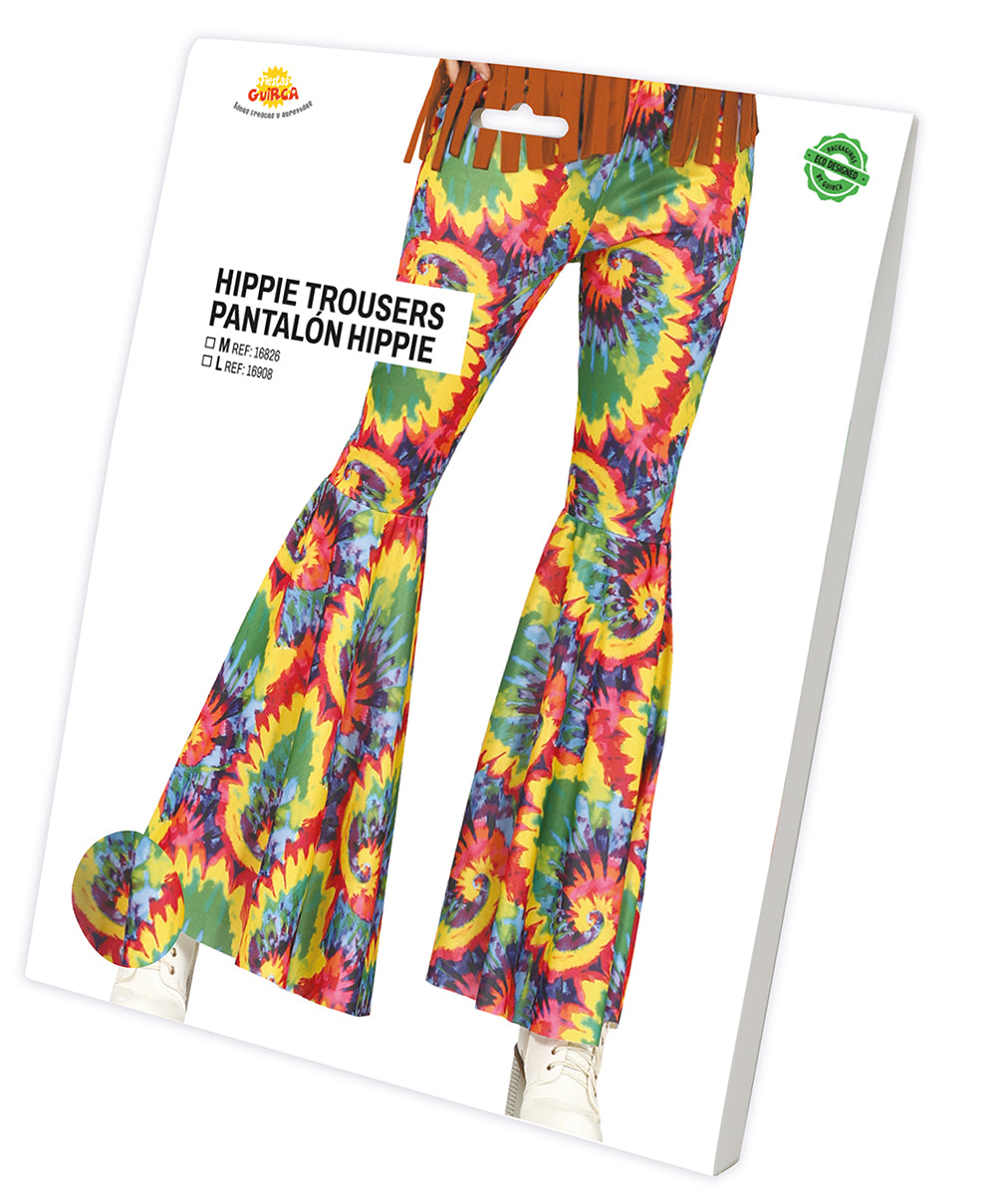 PRINTED HIPPIE PANTS