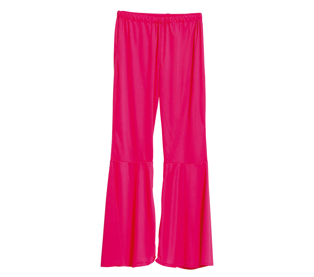 PINK ELASTIC BELL PANTS