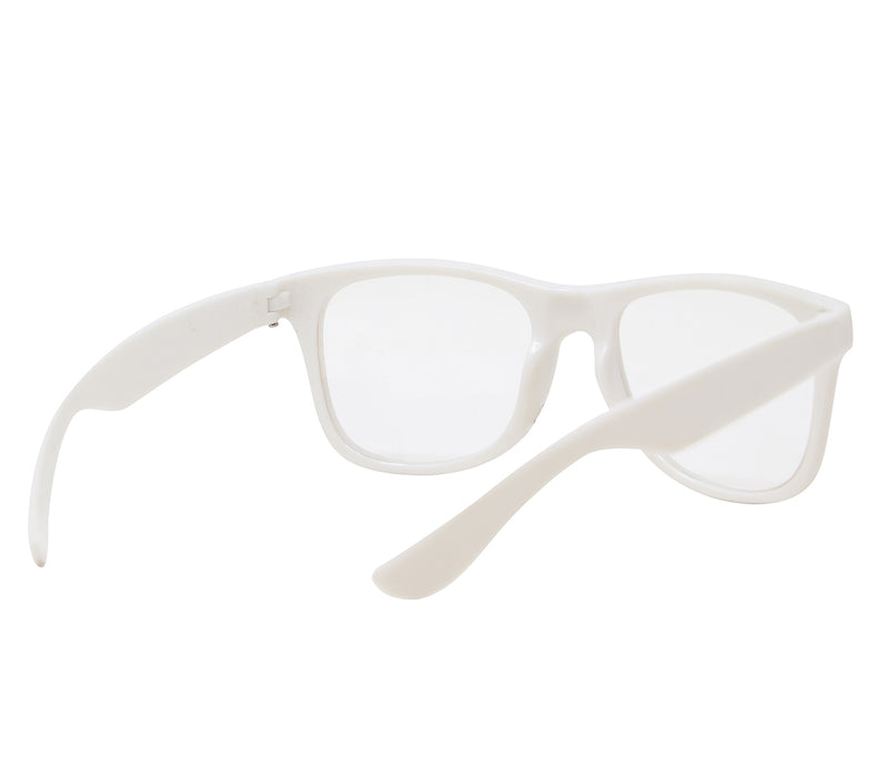 GLASSES WITH CLEAR COLOR LENSES
