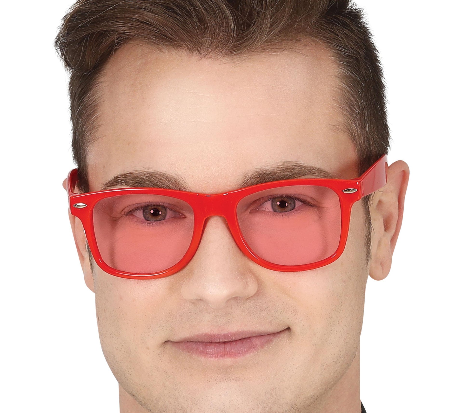 GLASSES WITH CLEAR COLOR LENSES