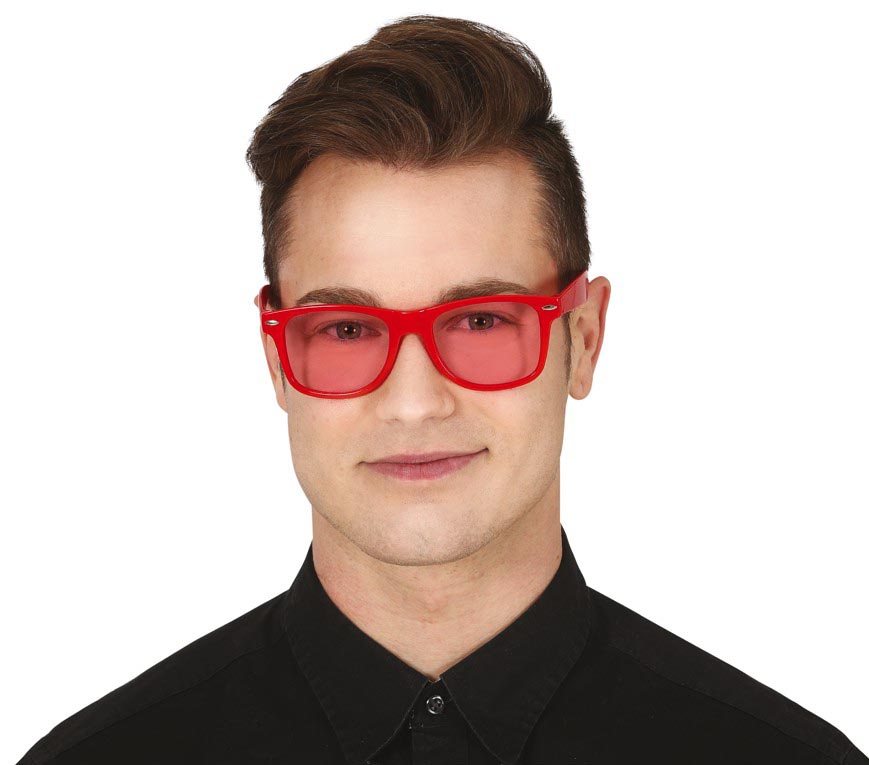 GLASSES WITH CLEAR COLOR LENSES
