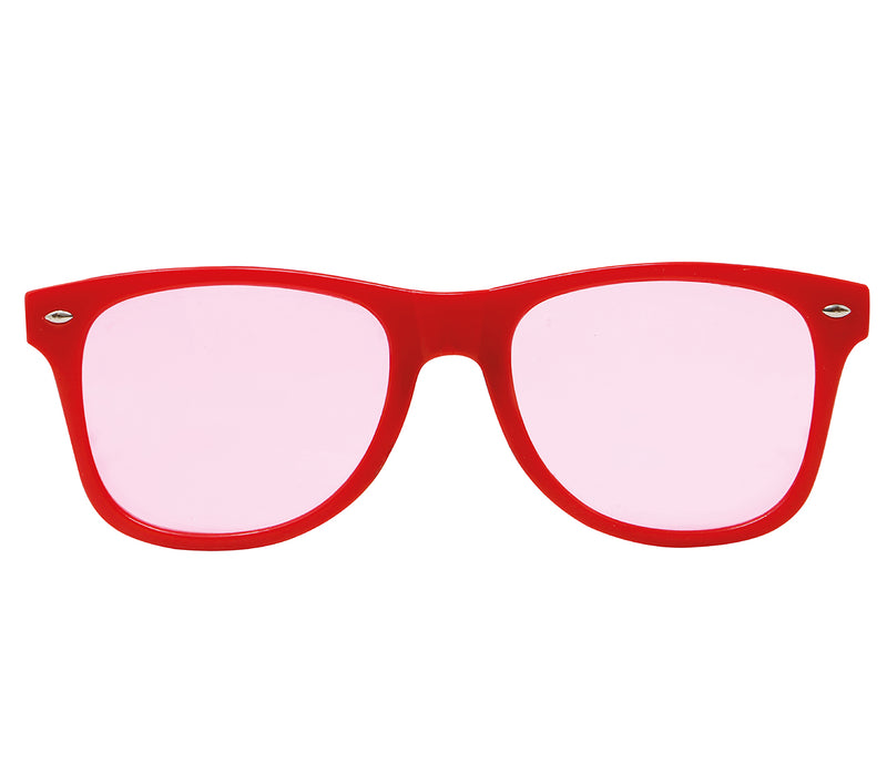 GLASSES WITH CLEAR COLOR LENSES