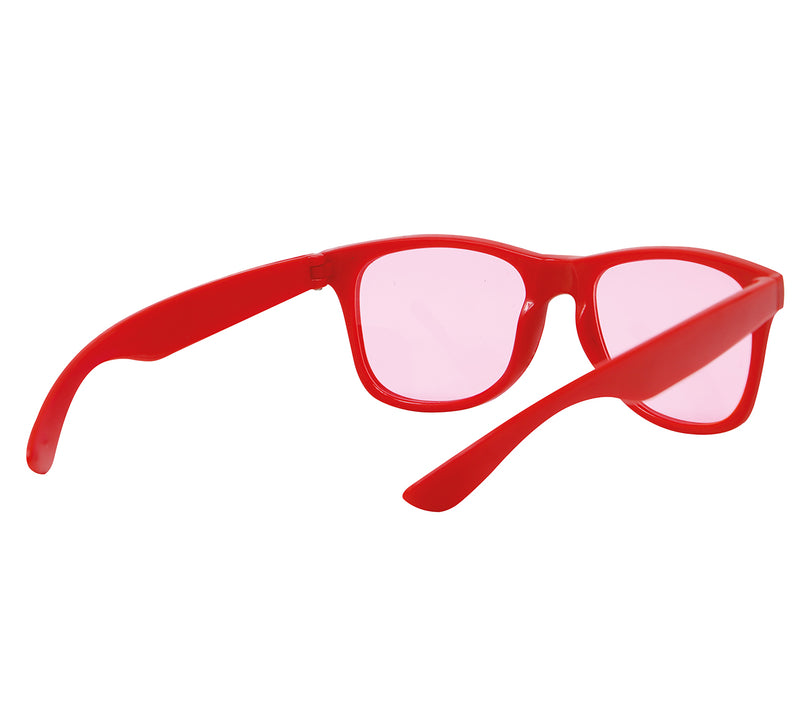 GLASSES WITH CLEAR COLOR LENSES