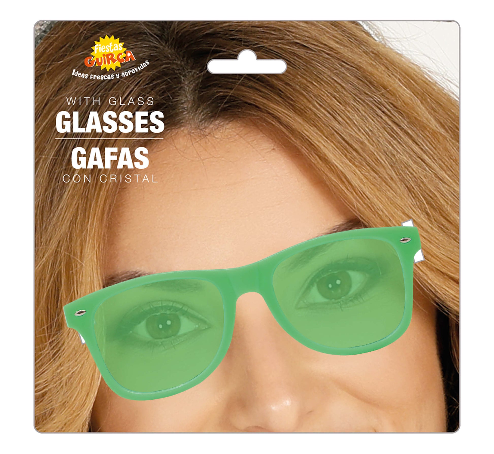GLASSES WITH CLEAR COLOR LENSES