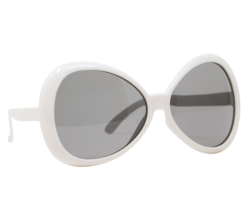 WHITE GLASSES '70S