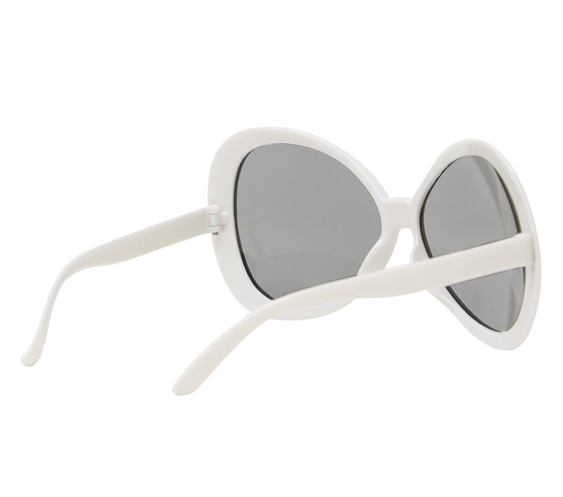 WHITE GLASSES '70S