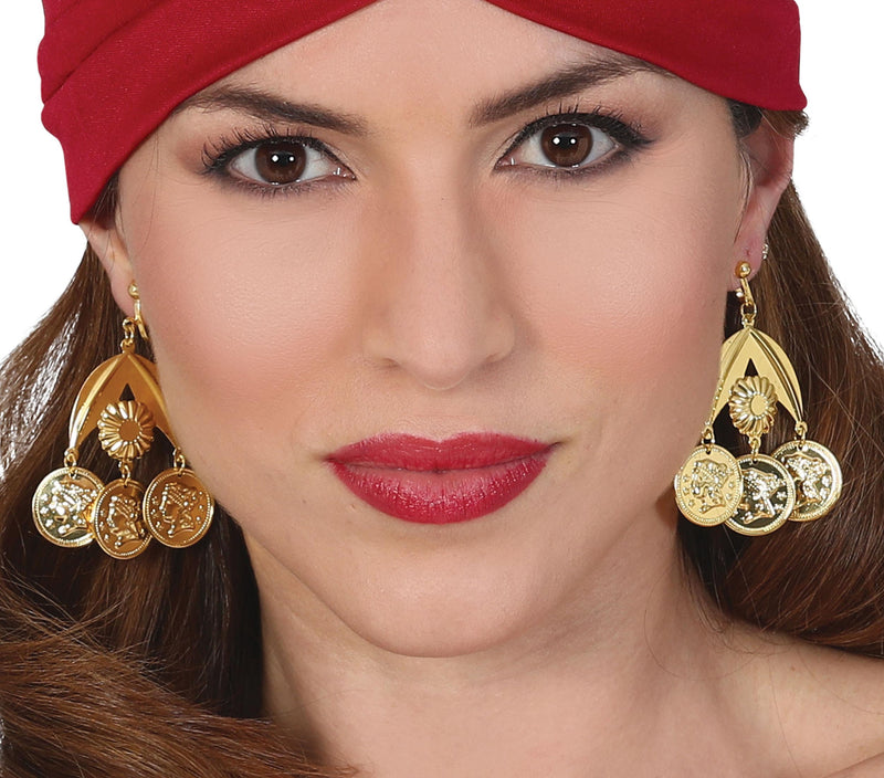 METALIC ZINGARA EARRINGS