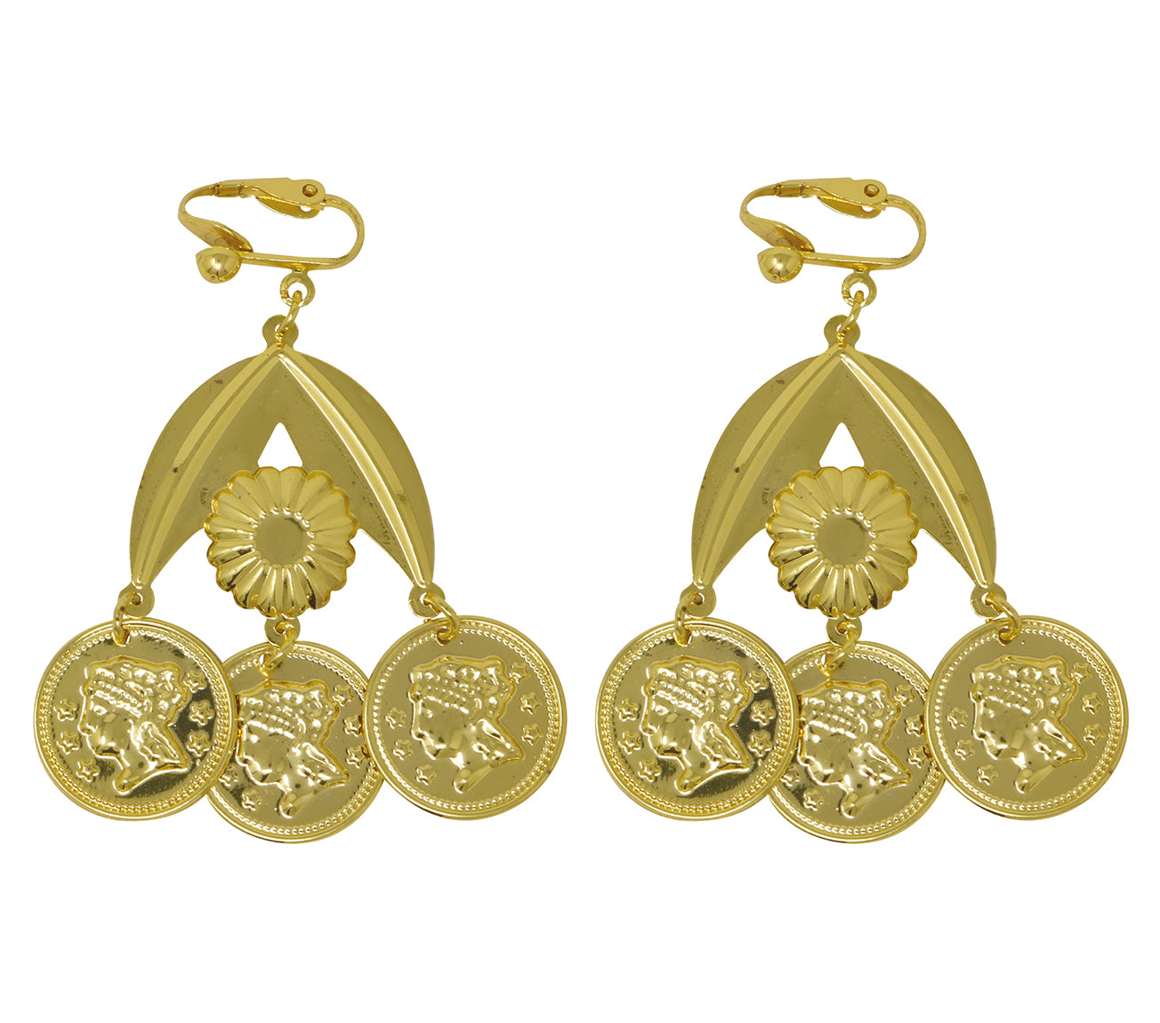 METALIC ZINGARA EARRINGS