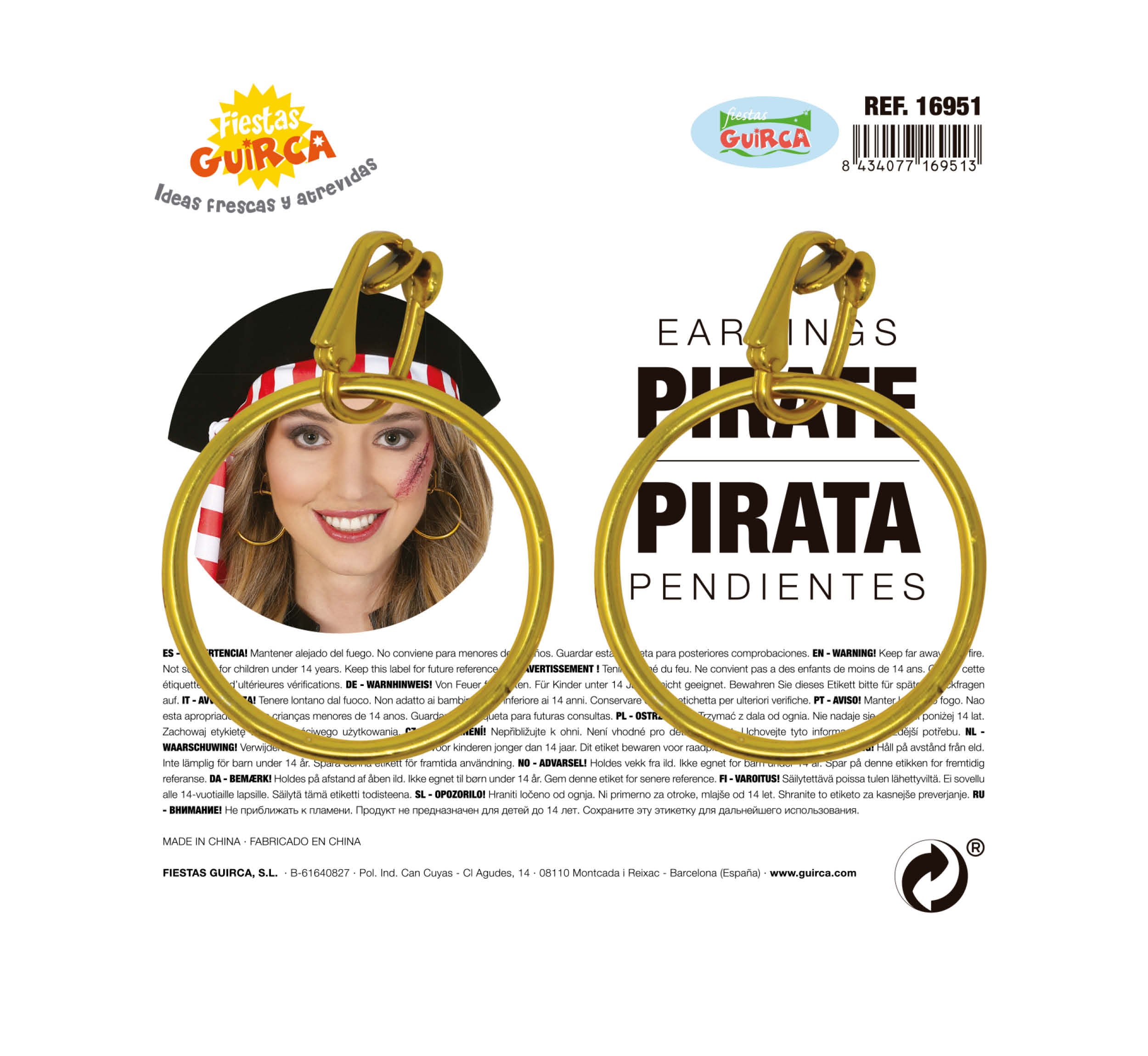 PIRATE EARRINGS