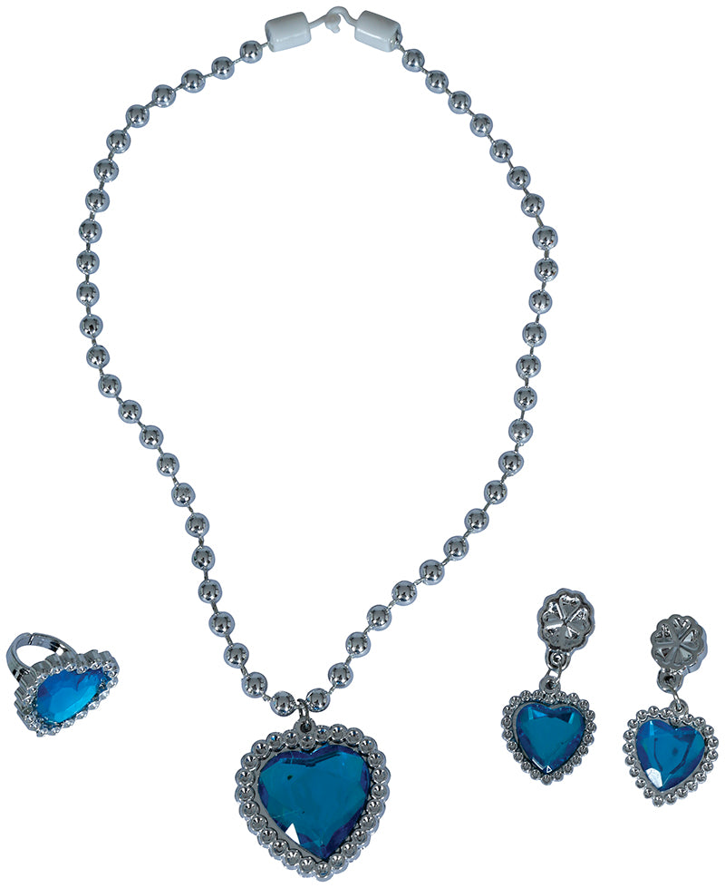 HEART SET (NECKLACE, RING AND EARRINGS)