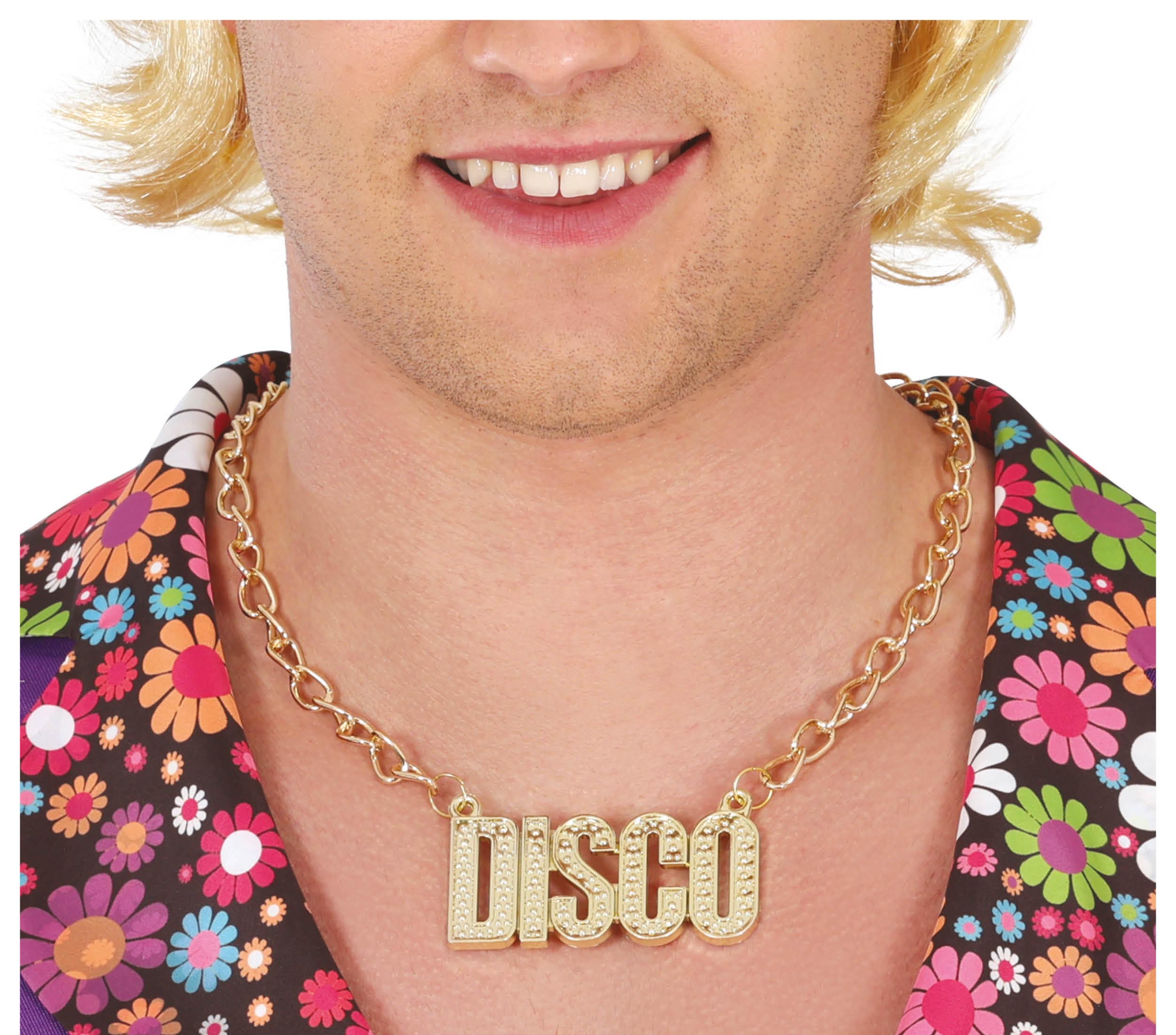 "DISCO" NECKLACE, 7 CMS