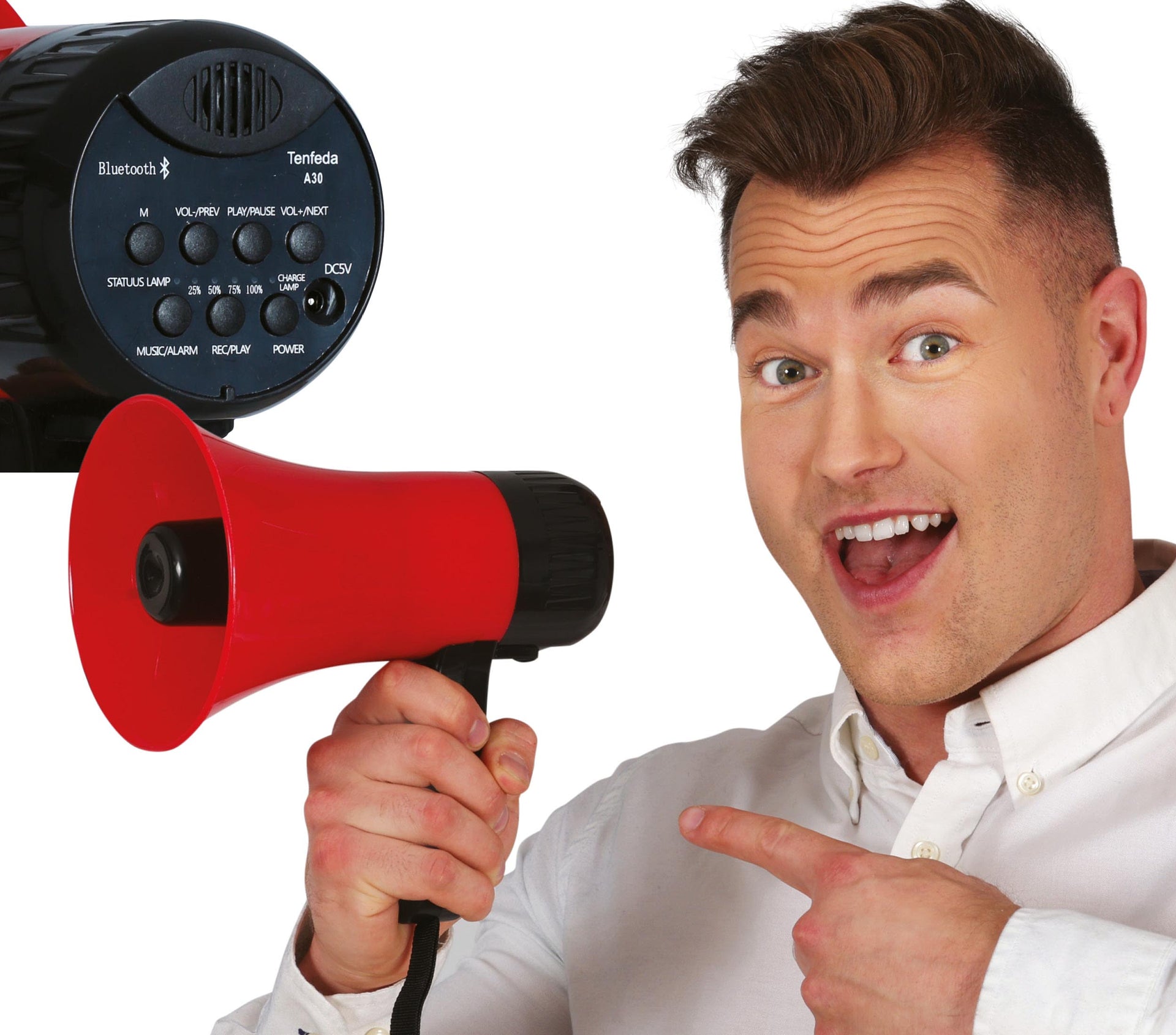 MULTIFUNCTION MEGAPHONE 20 CMS