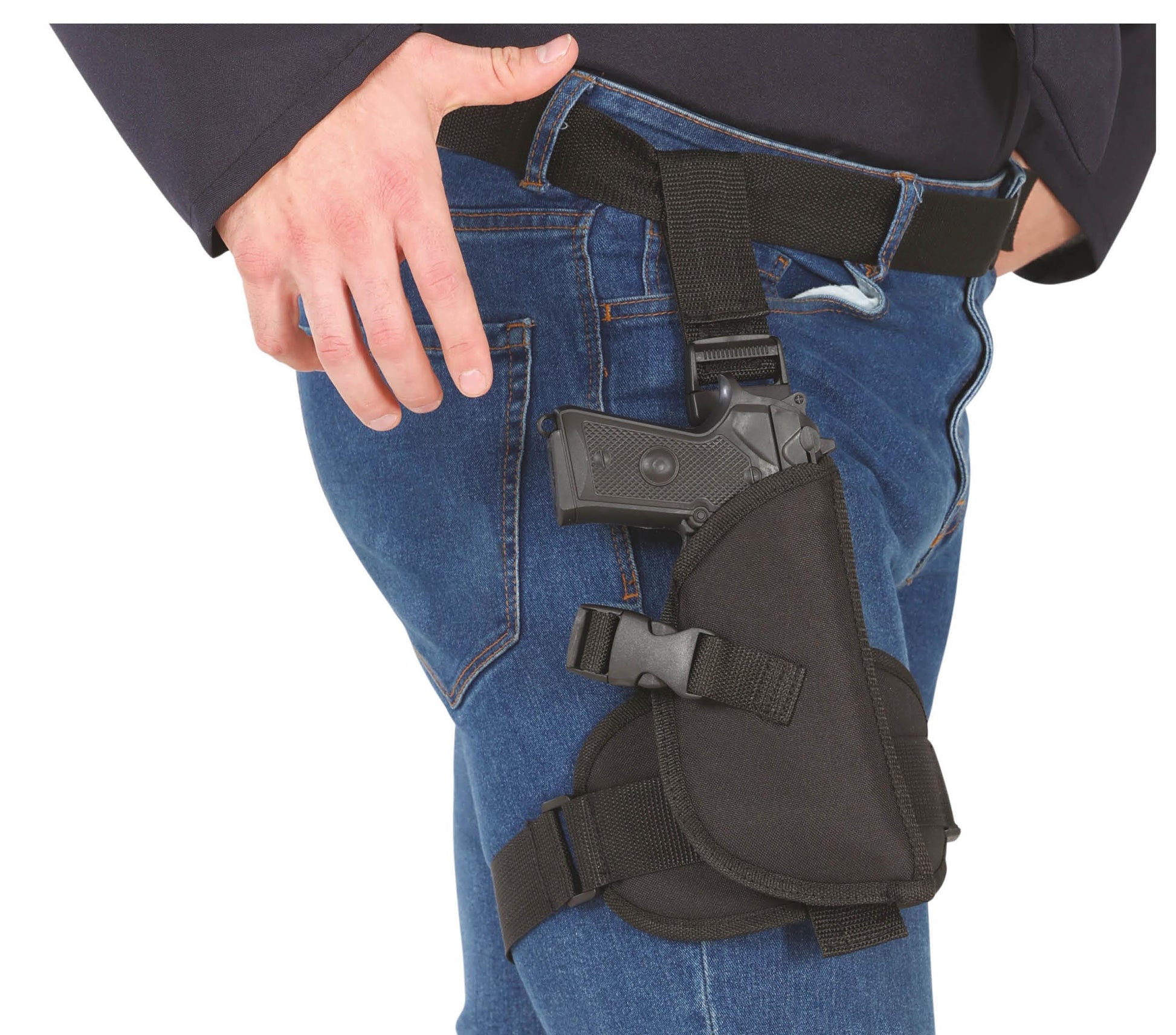 POLICE BELT WITH GUN