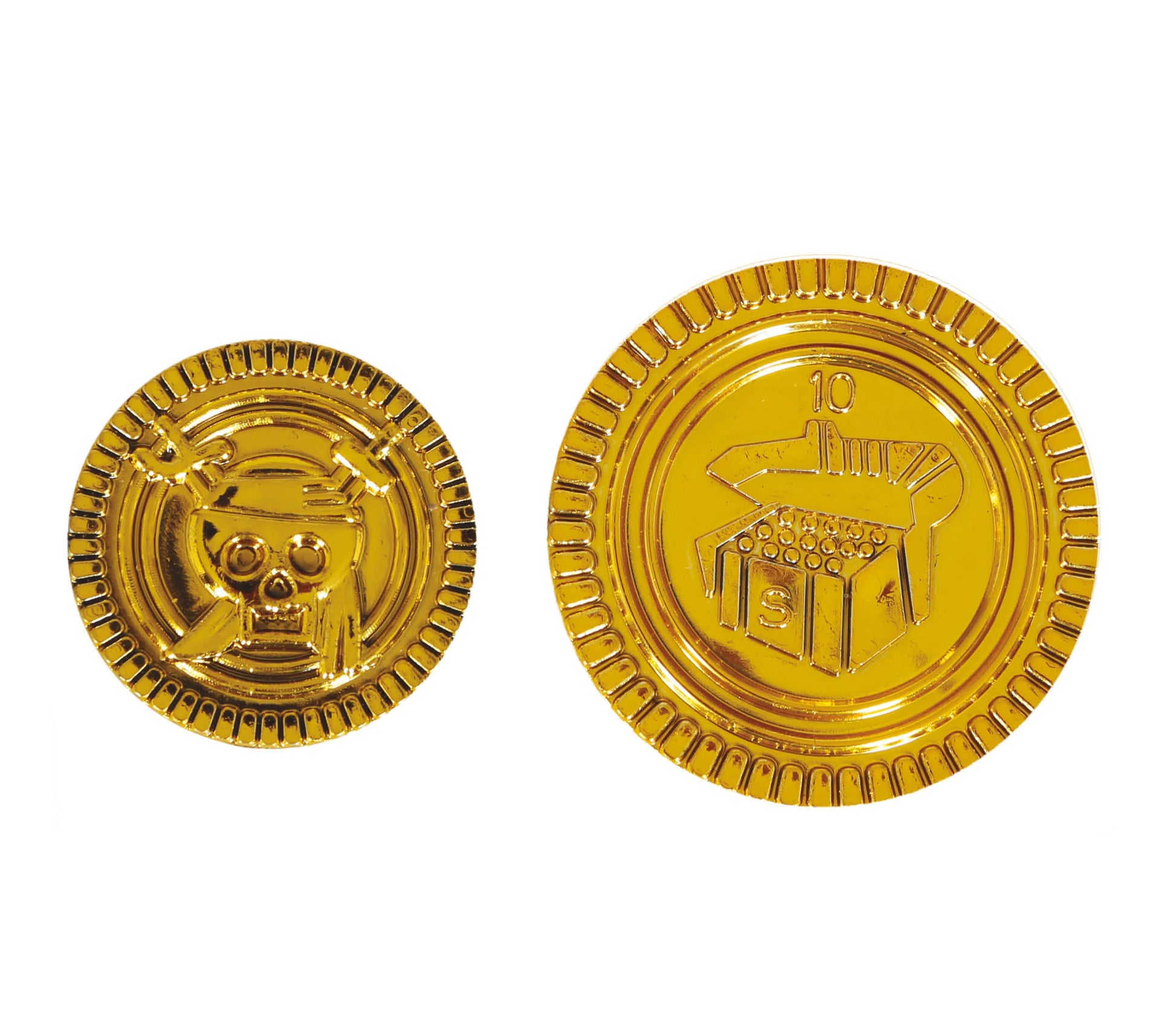 BAG OF 25 PIRATE COINS