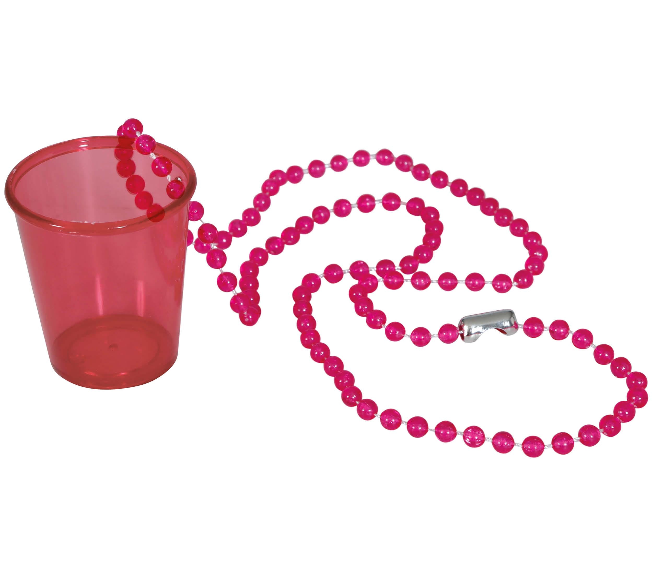 NECKLACE WITH GLASS ASSORTED COLOURS