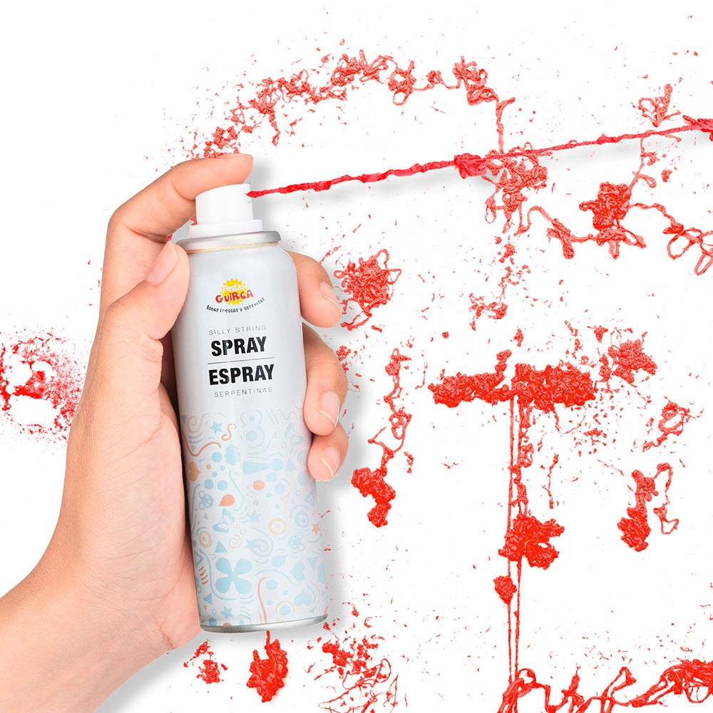 175 STREAMER SPRAY CAN,  83 ML, YEL/BL/R