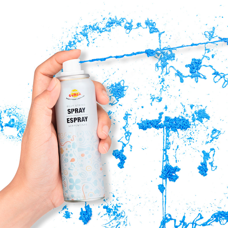 175 STREAMER SPRAY CAN,  83 ML, YEL/BL/R
