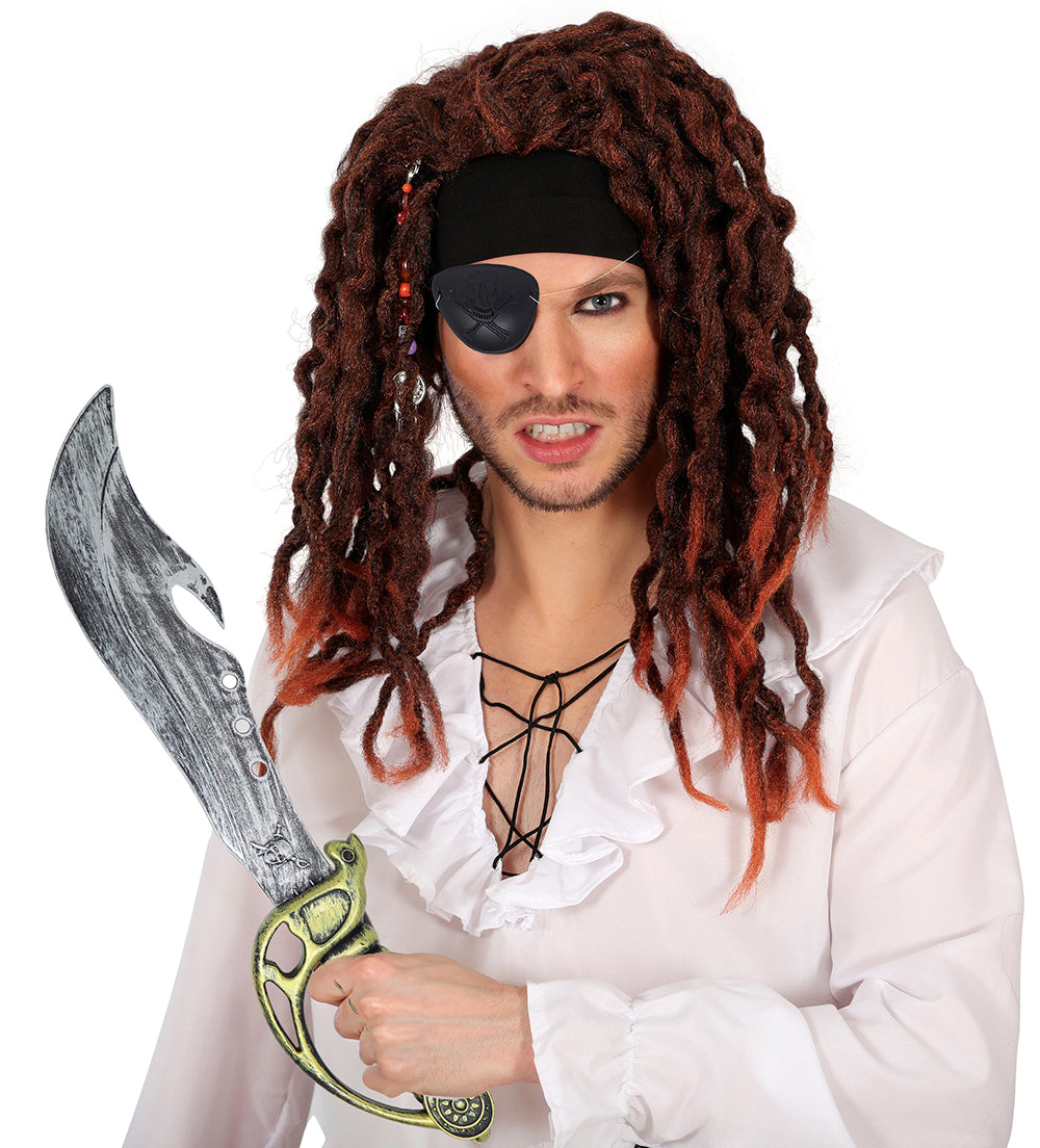 PIRATE SWORD 50 CMS. WITH PATCH