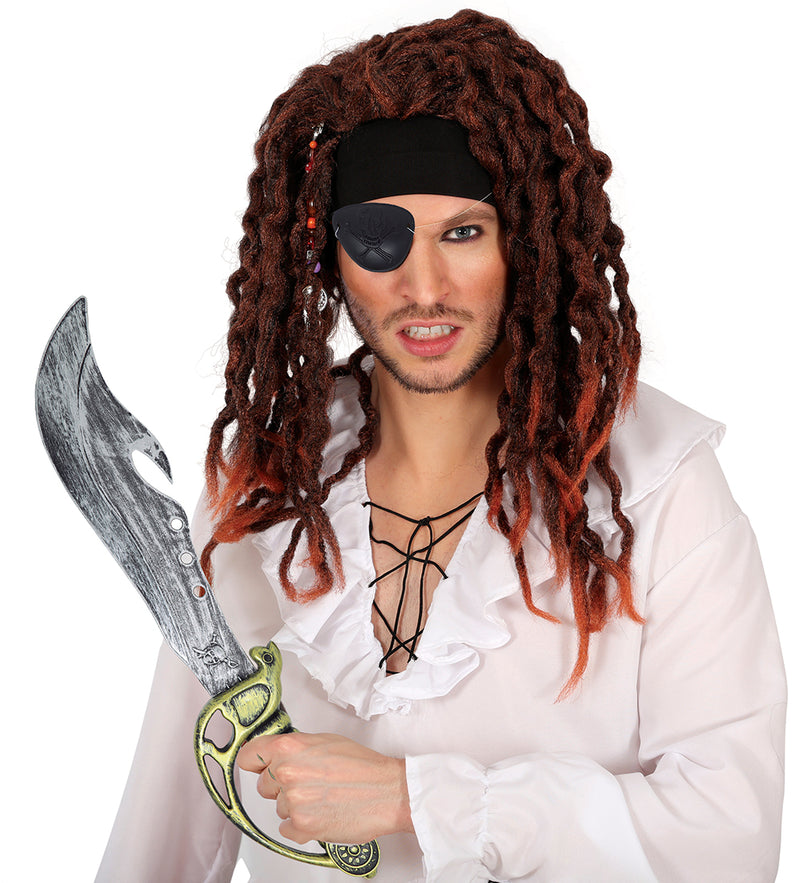 PIRATE SWORD 50 CMS. WITH PATCH