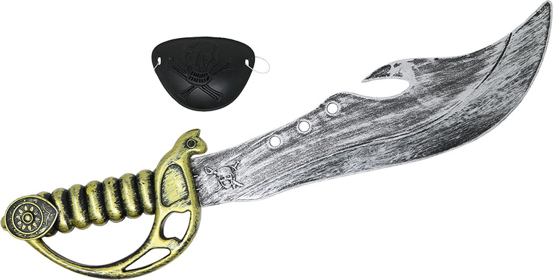 PIRATE SWORD 50 CMS. WITH PATCH