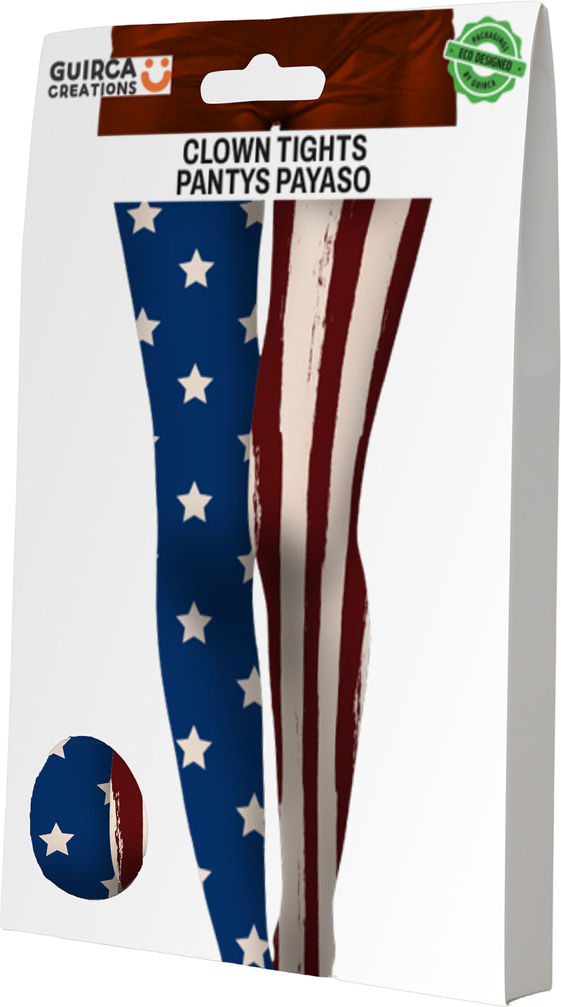 USA CLOWN TIGHTS,LADIES