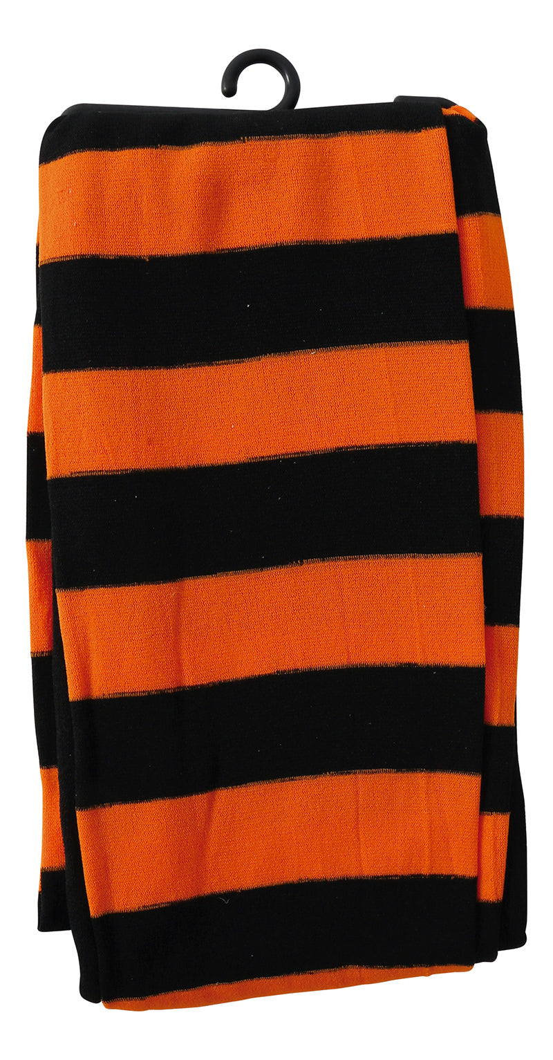 BLACK STRIPED TIGHTS