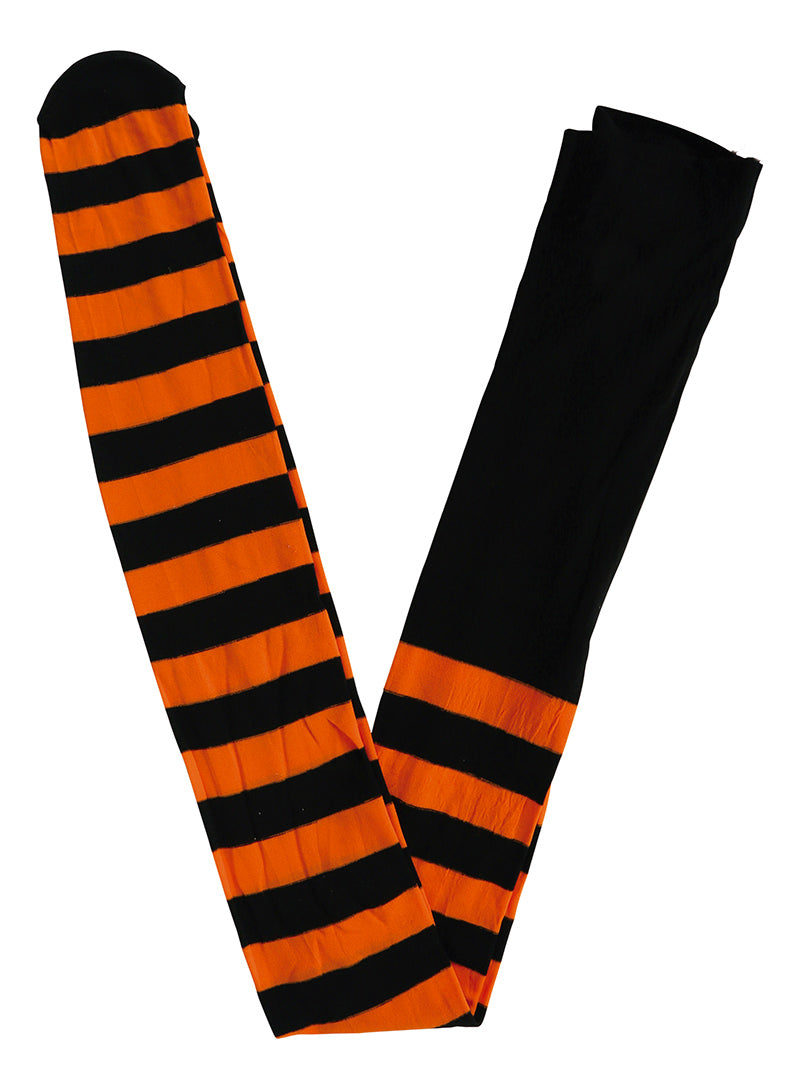 BLACK STRIPED TIGHTS