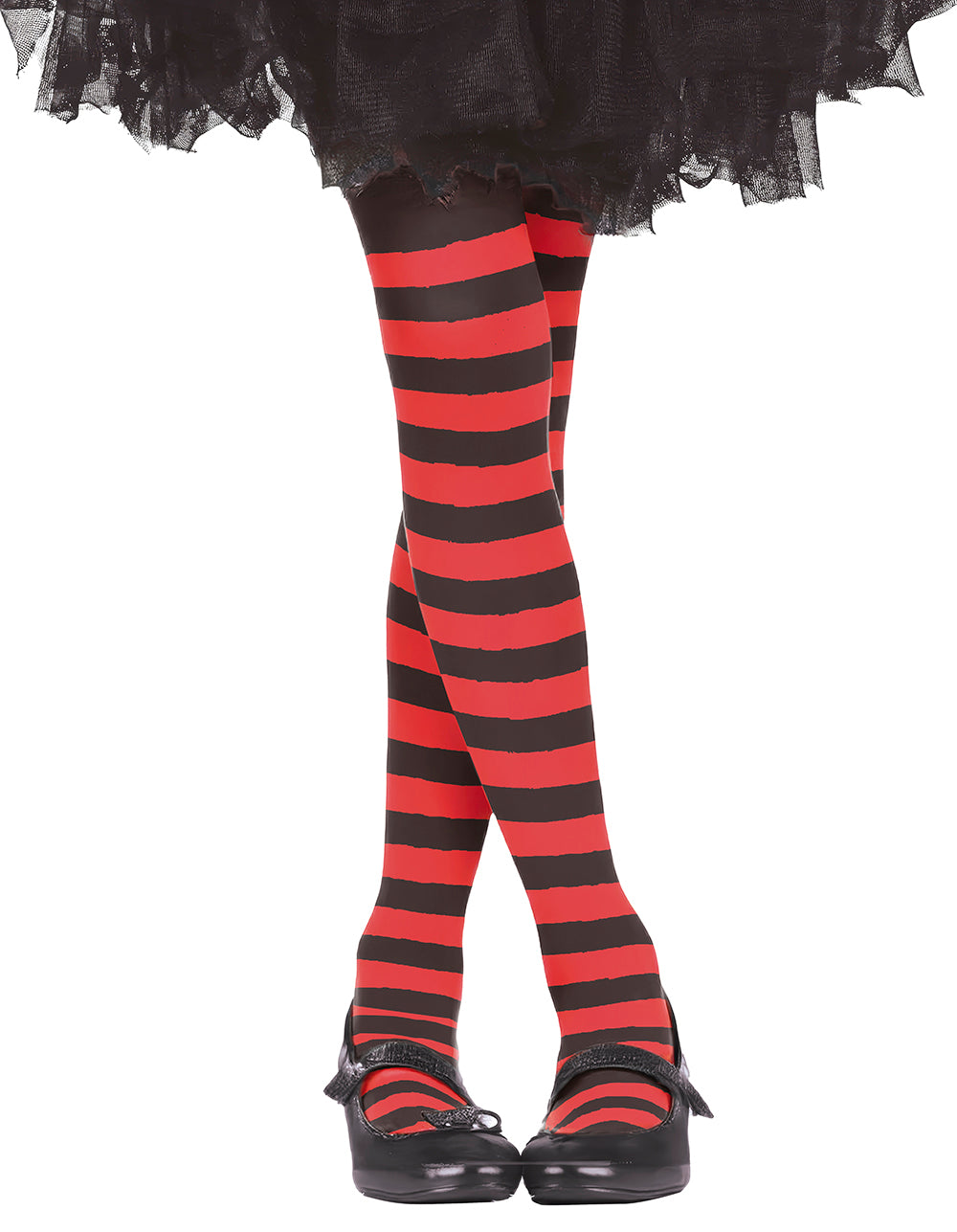 RED STRIPED TIGHTS