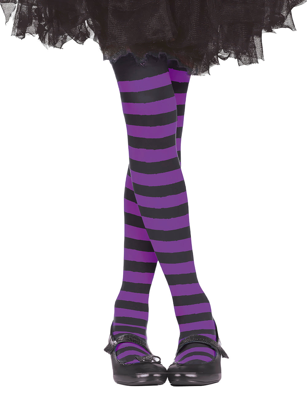 LILAC STRIPED TIGHTS