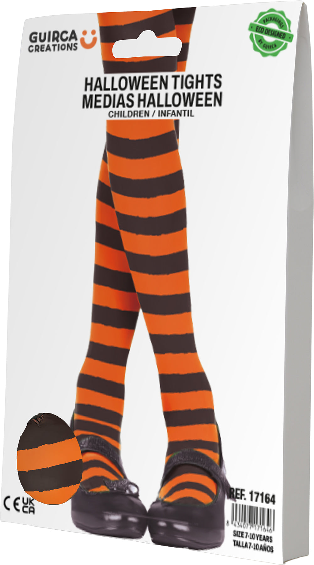 ORANGE STRIPED TIGHTS