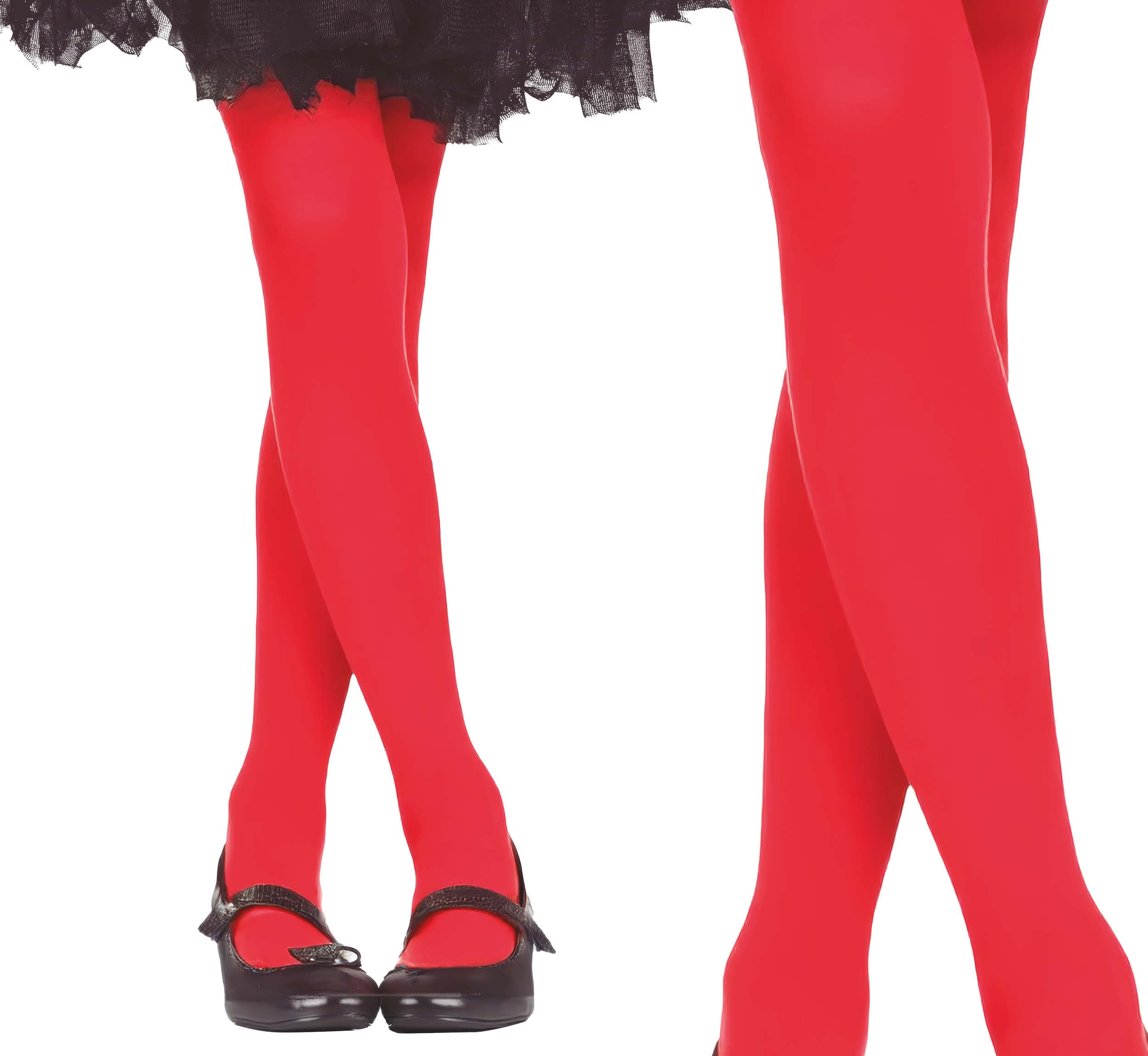 RED TIGHTS 7-10 YEARS