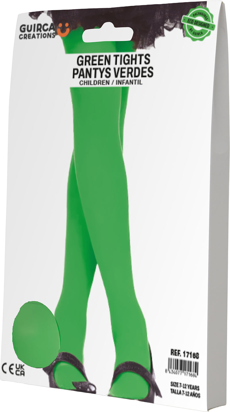 GREEN TIGHTS 7-10 YEARS