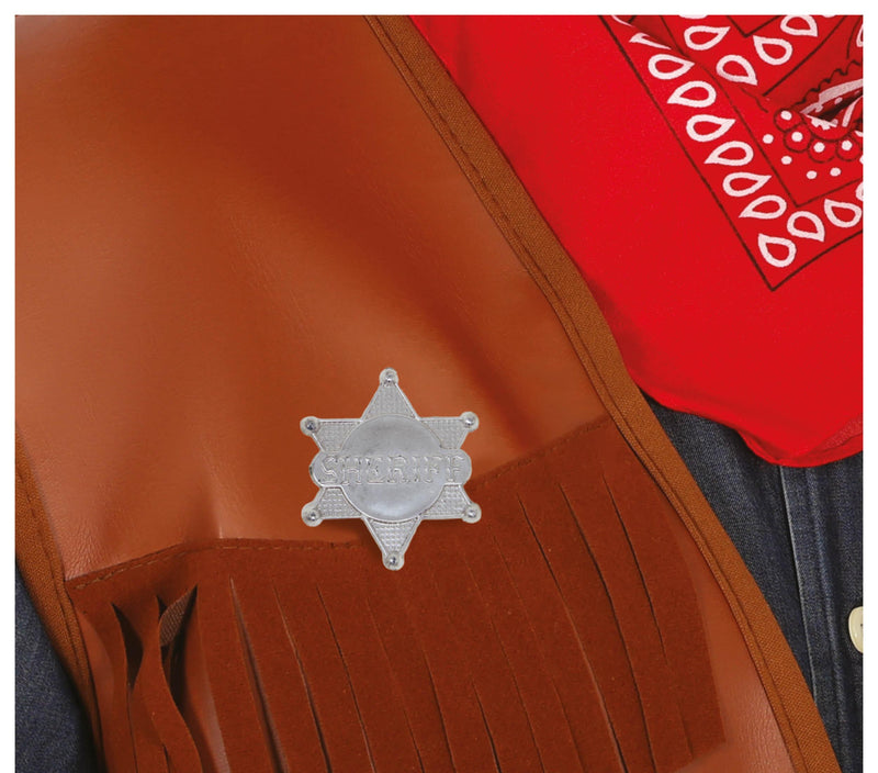 STAR "SHERIFF", PLASTIC, 5.50 CMS