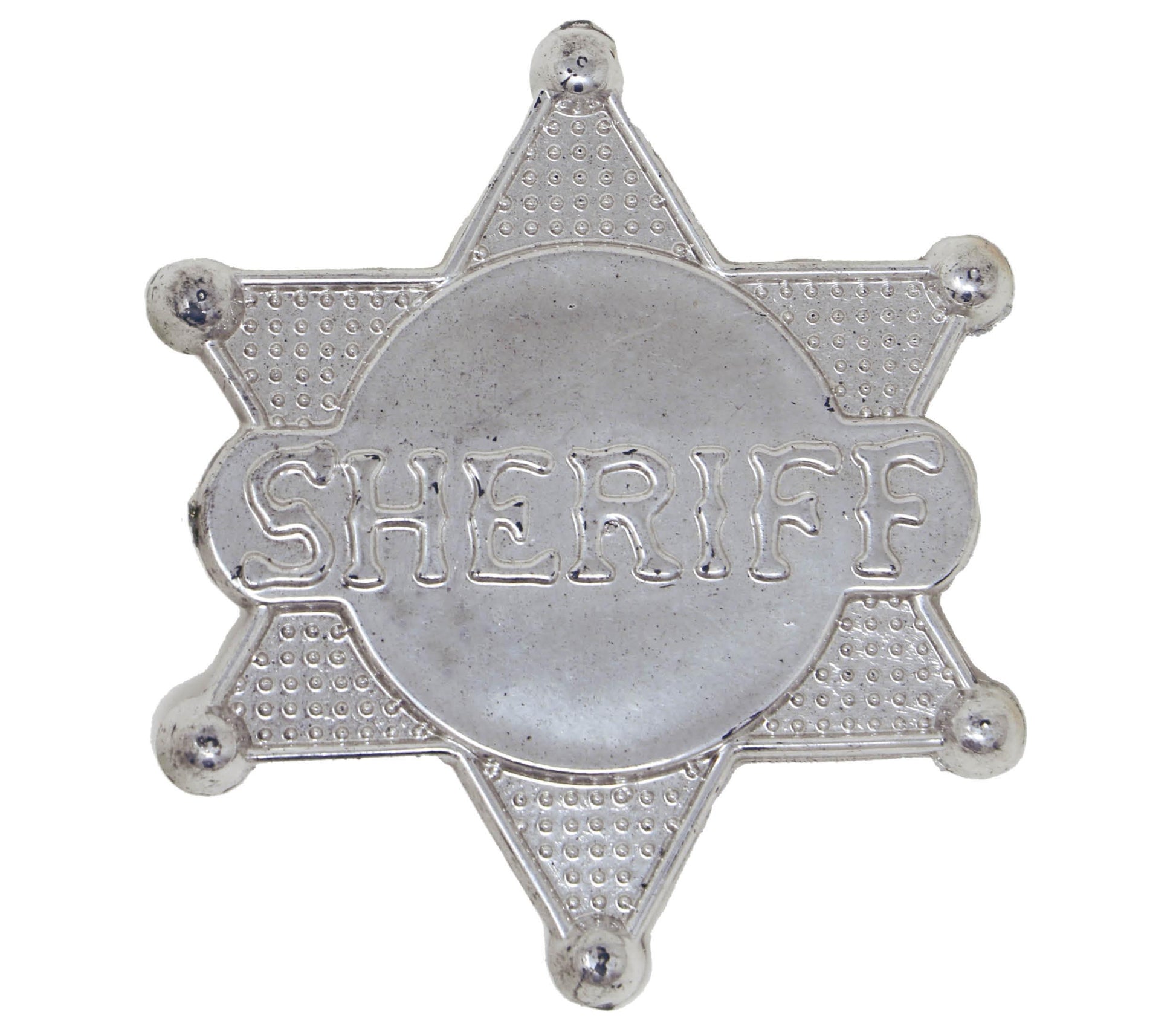 STAR "SHERIFF", PLASTIC, 5.50 CMS