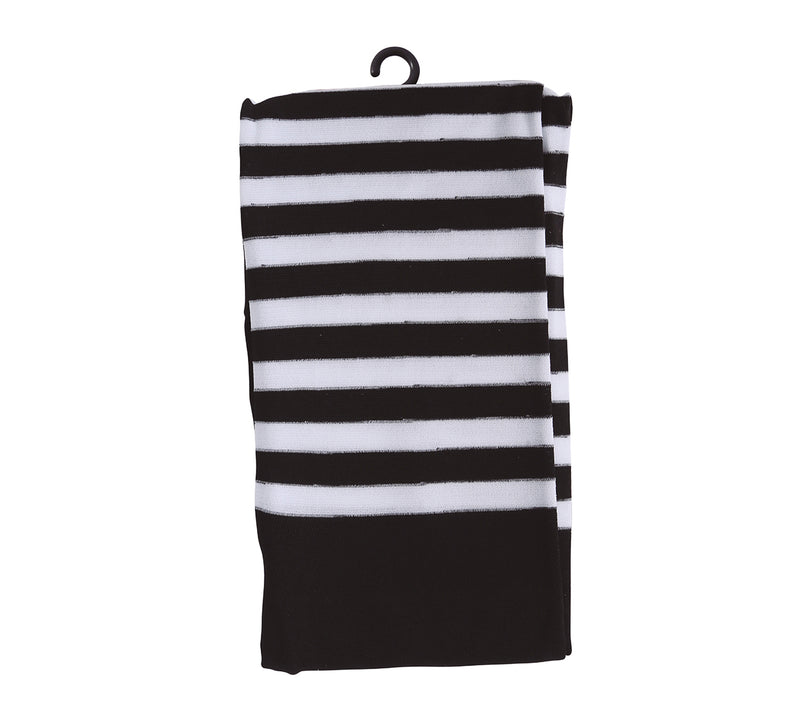 WHITE STRIPED TIGHTS