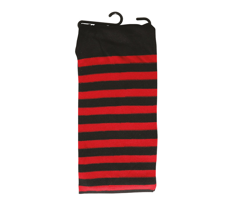 RED STRIPED TIGHTS