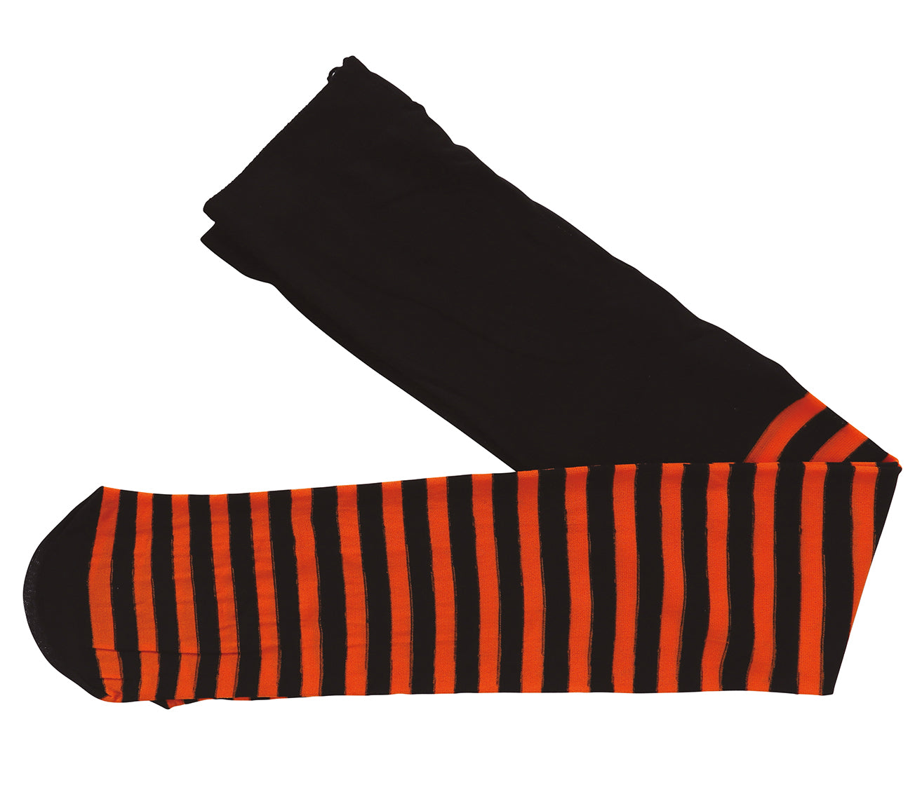 ORANGE STRIPED TIGHTS