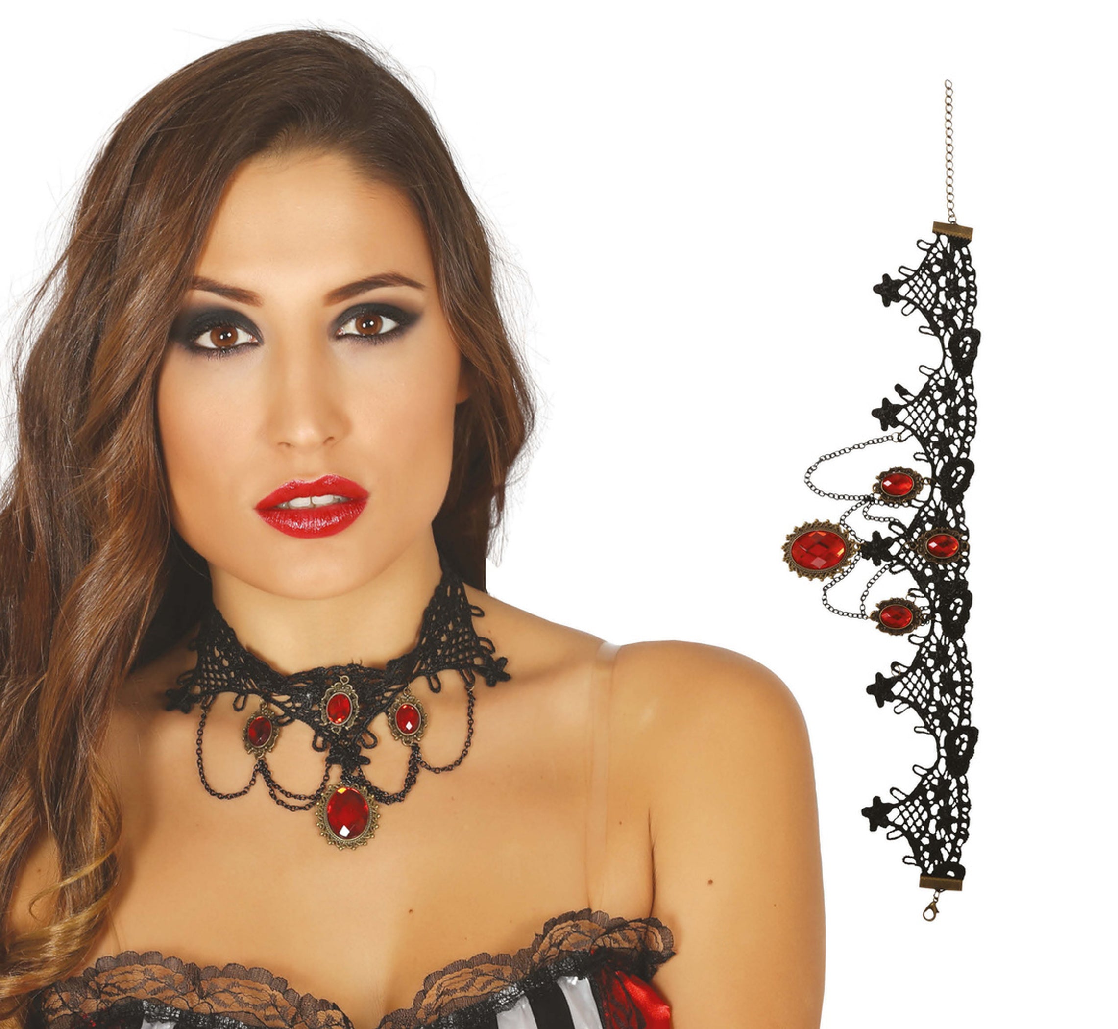 RUBIES CHOCKER