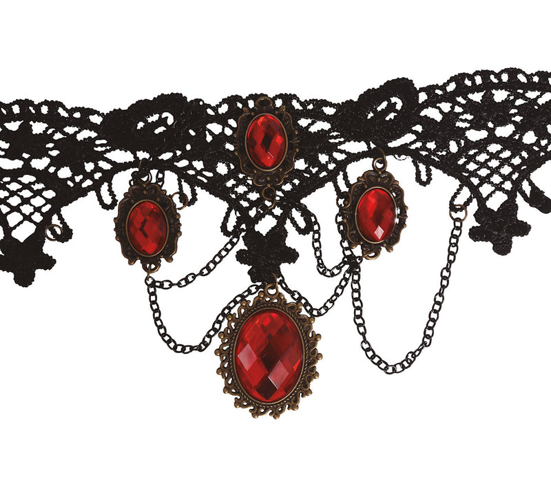 RUBIES CHOCKER
