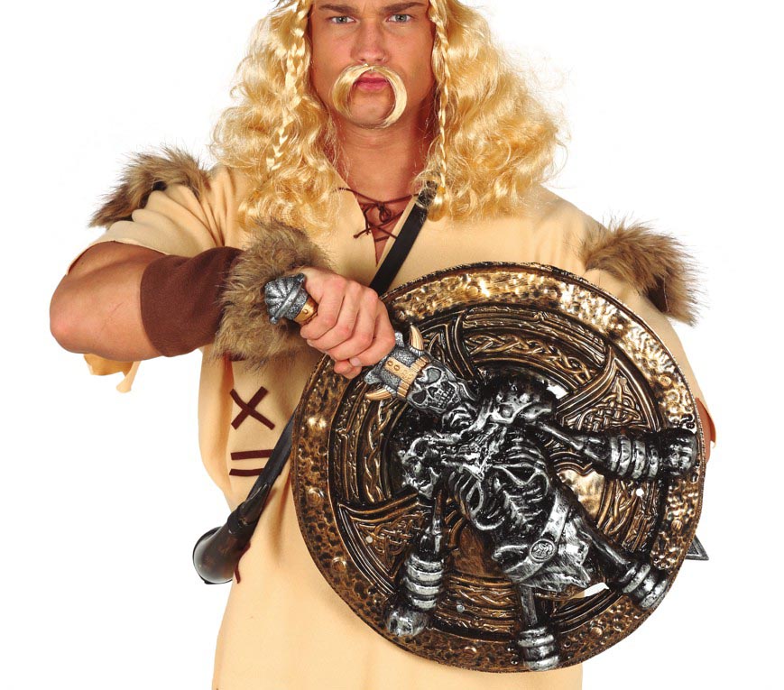 SHIELD 45 CM WITH SWORD 57 CM