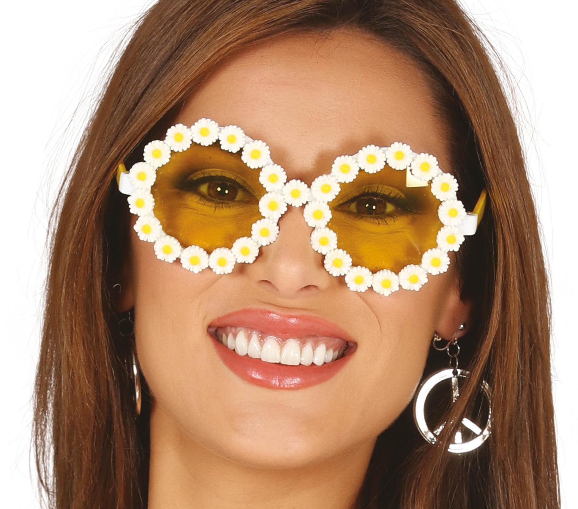 HIPPIE GLASSES WITH DAISIES