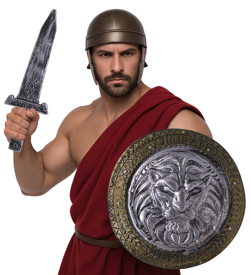 LION SHILD 44 CM WITH SWORD 48 CM