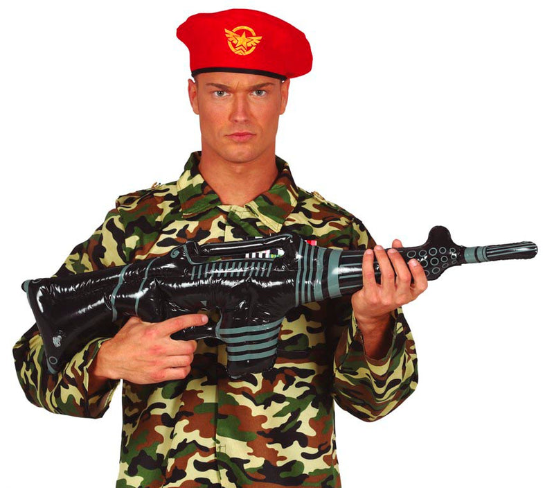INFLATABLE SUBMACHINE GUN 90 CM