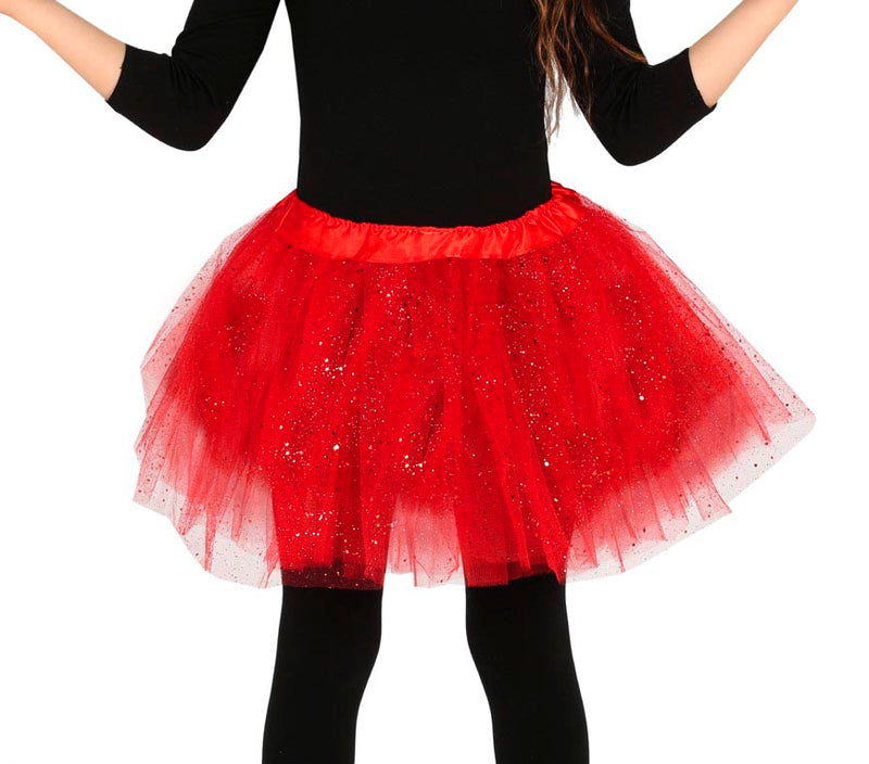 CHILD TUTU WITH GLITTER, 30 CM